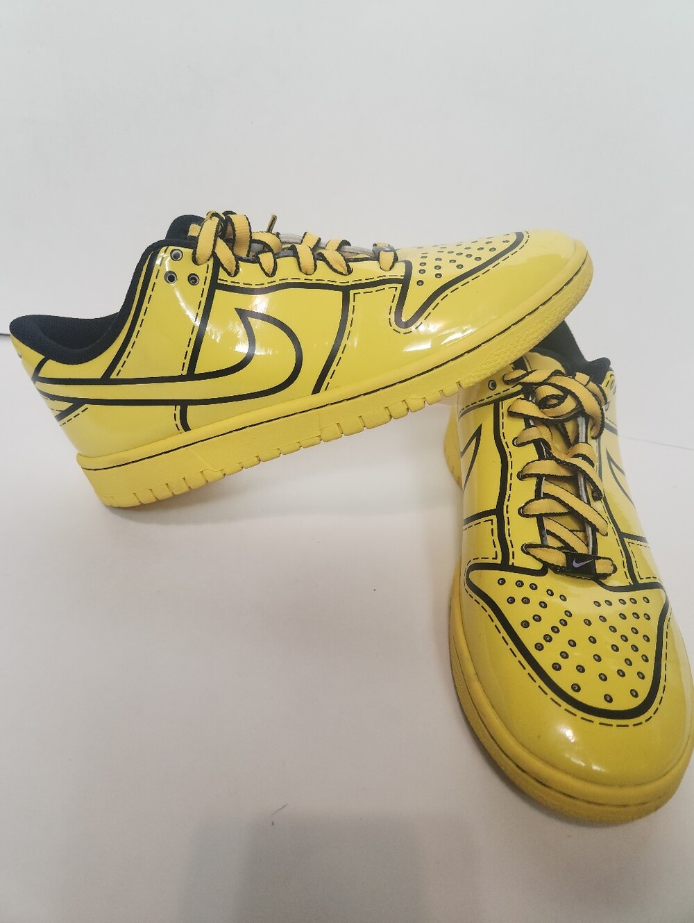 Nike Dunk Low X Lego Yellow Sneakers